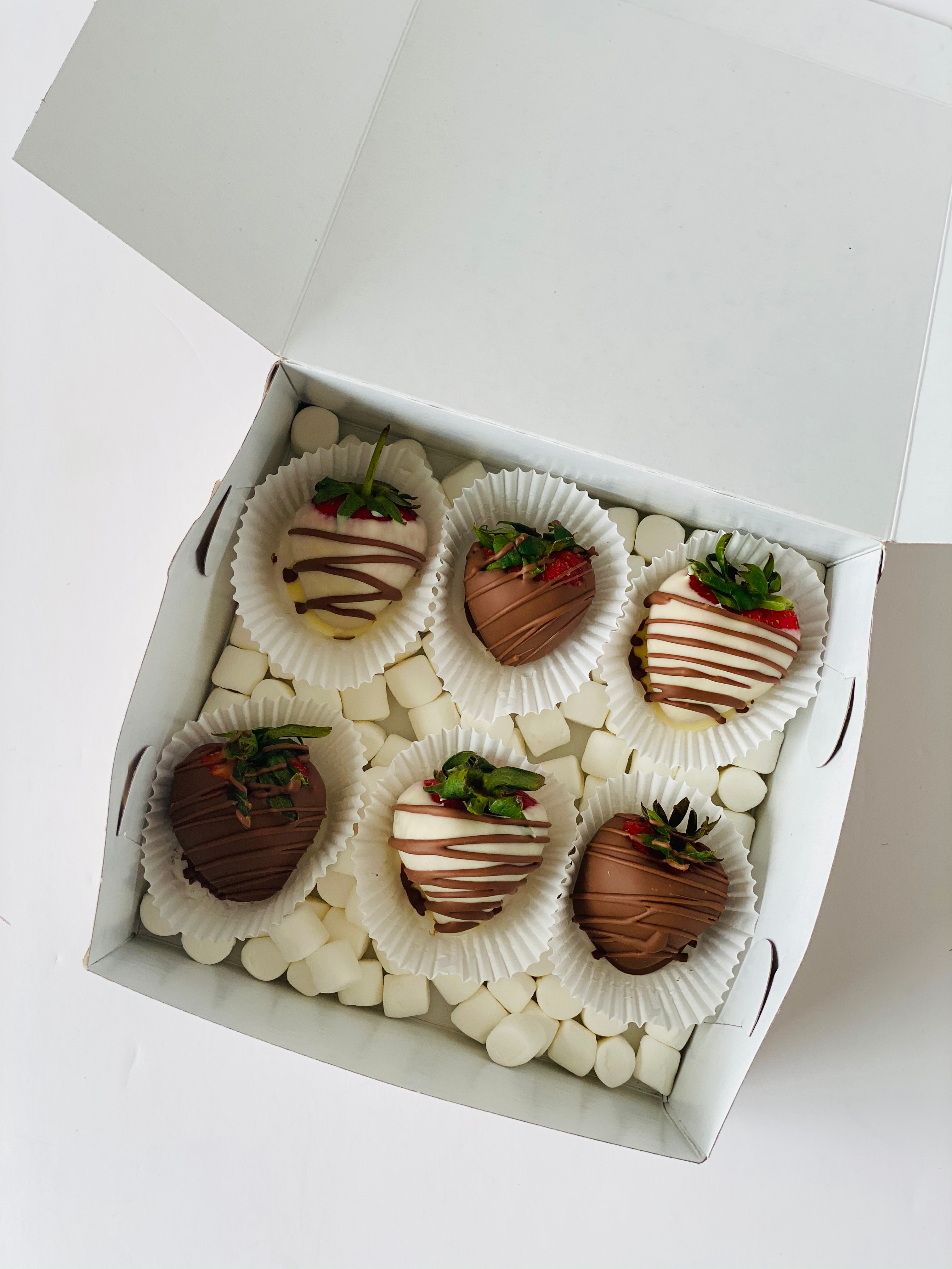 Mini Chocolate Covered Strawberries